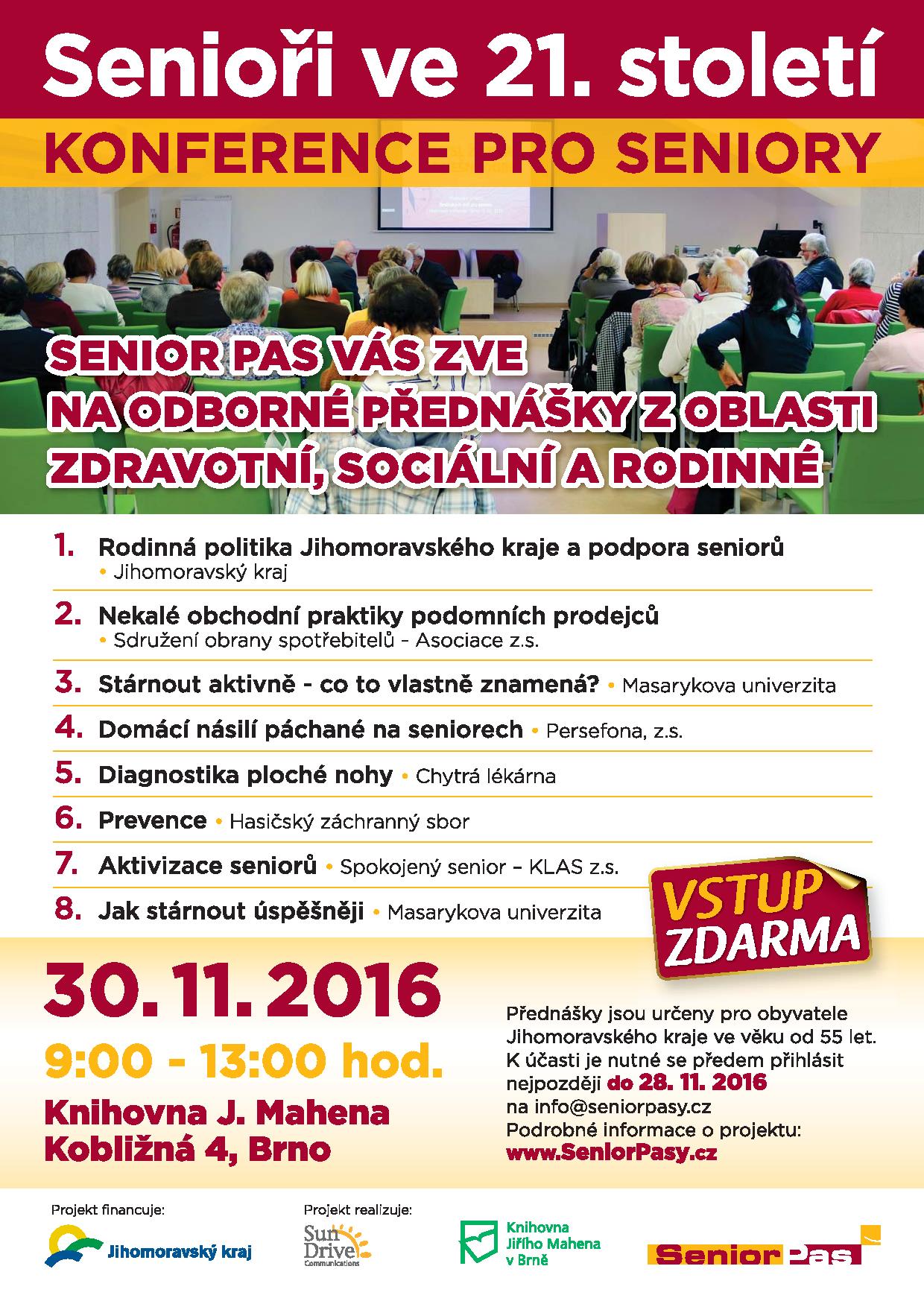 Konference pro seniory v 21. stolet&iacute;